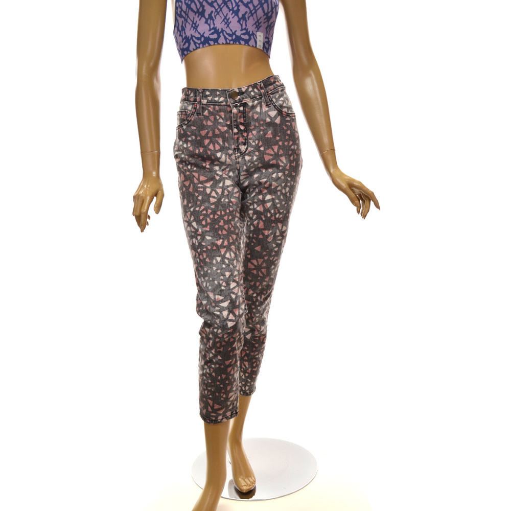 Current Elliott The Stiletto High Rise Cropped Skinny Jeans 31